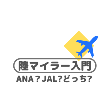 ANAとJALどっちのマイルがいい？