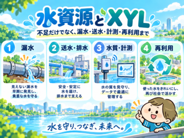 水資源とXylem（XYL）の長期投資テーマを示す2026年版アイキャッチ