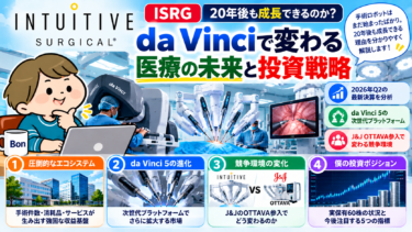 高齢化・医療から考える20年投資｜ISRGを長期保有する理由